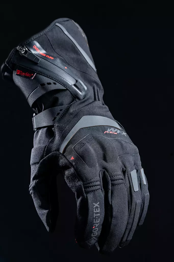 Five Hanska WFX Prime Gore-Tex Musta - Kalvolliset moottoripoyörähanskat - D356119 - 1