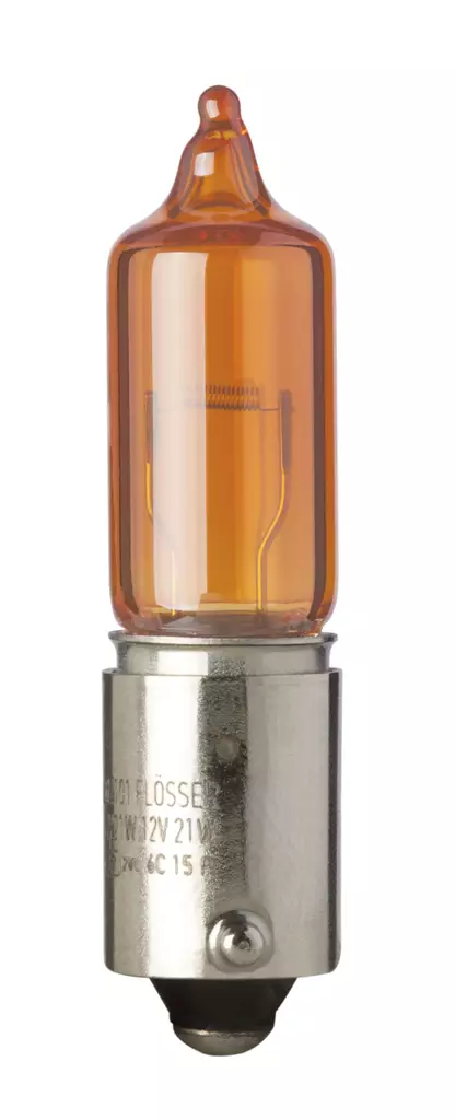 Flösser Polttimo HY21W 12V 21W BAW9s Amber - Polttimot - D332839 - 1