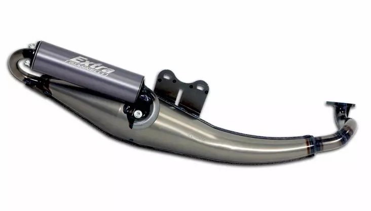 Giannelli Extra V2 Pakoputkisarja (E-hyv.), Gilera 98- / Piaggio 01- - Mopojen pakoputket - D153089 - 1