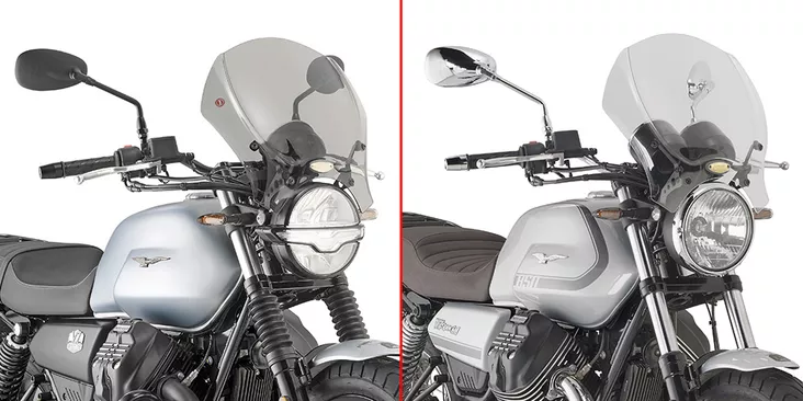 Givi KIT ATT. MOTOGUZZI V7 STONE (2021) - Moottoripyörän tuulisuojat - D417569 - 1