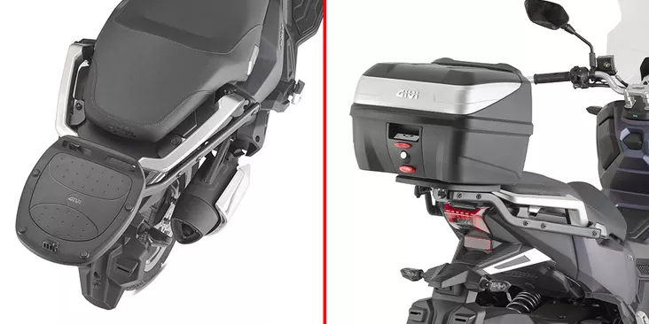 Givi Rear Rack Sym Adx 125 (2024) - Moottoripyörän laukkujen kiinnityssarjat - D503639 - 1