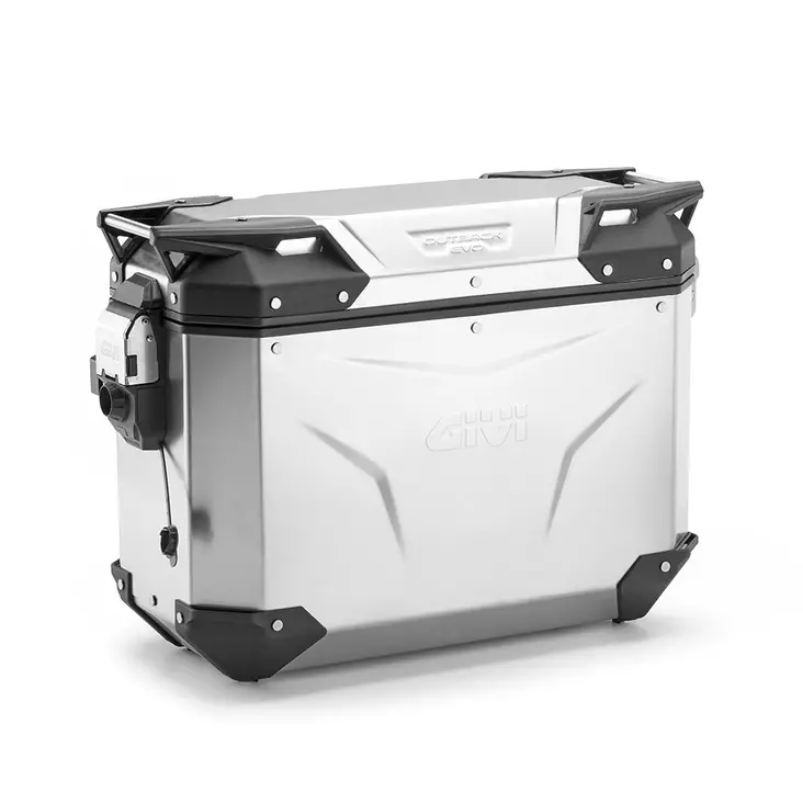 Givi Trekker Outback EVO alum. side-case right 37 ltr sold without lock - Moottoripyörän kovat laukut - D504029 - 1
