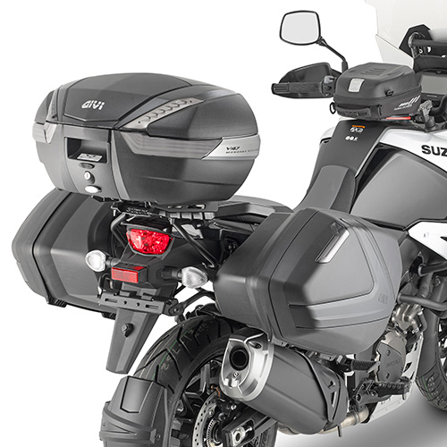 GIVI TUB.PANN.HOLDER SUZUKI V-STROM - Moottoripyörän laukkujen kiinnityssarjat - D403849 - 1