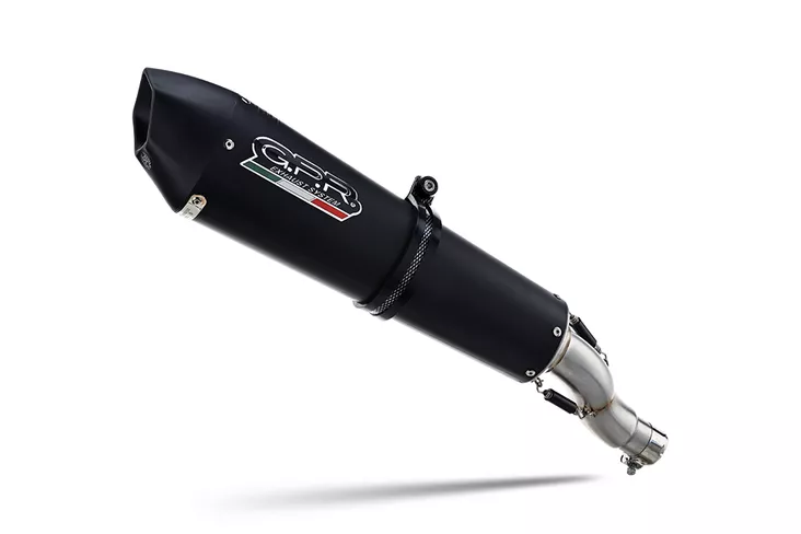 GPR Can AmSpyder 1000 RT 2013/2016 Gpe Ann. Black titanium SP - Moottoripyörän äänenvaimentimet - D517539 - 1