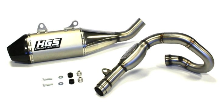 HGS Täysputkisto 4T new design KTM450SX-F 19-22 - Moottoripyörän pakoputkistot - D388269 - 1
