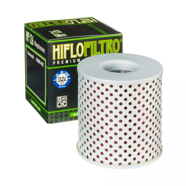 HiFlo öljynsuodatin HF126 - Moottoripyörän öljynsuodattimet - D59079 - 1