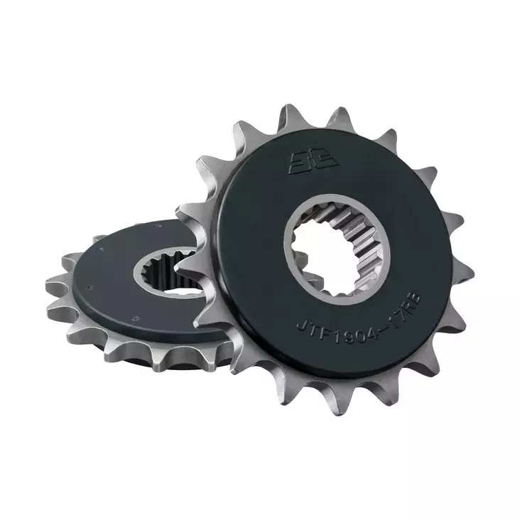 JT Eturatas RB - OEM Kumivaimennettu JTF1904.17RB - Moottoripyörän eturattaat - D431679 - 1