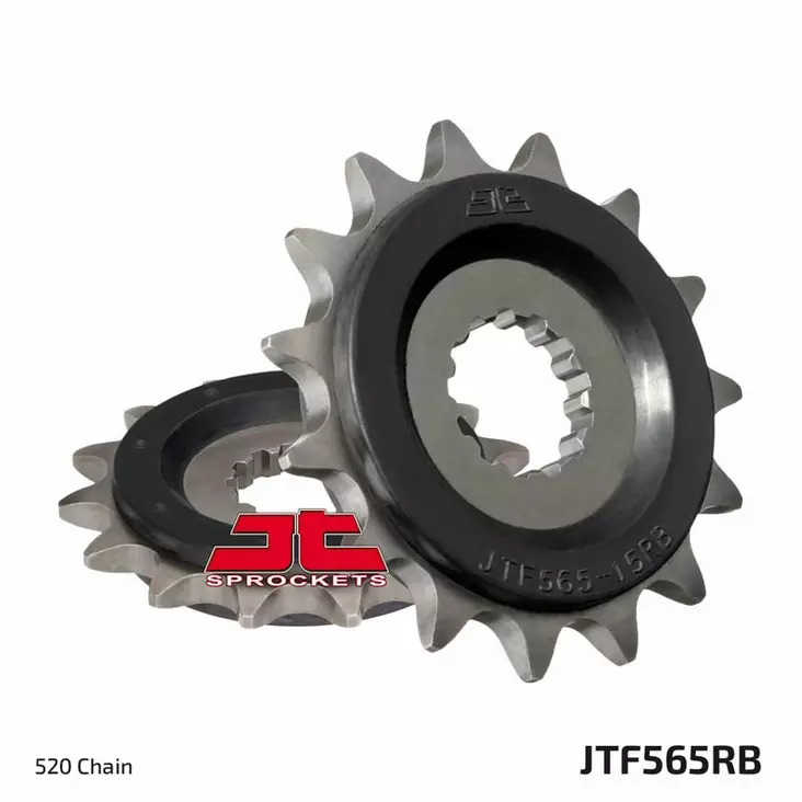 JT Eturatas RB - OEM Kumivaimennettu JTF565.14RB - Moottoripyörän eturattaat - D499629 - 1