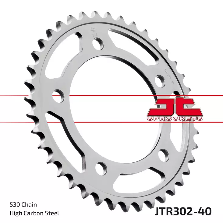 JT Takaratas JTR302.40 - Moottoripyörän takarattaat - D432909 - 1