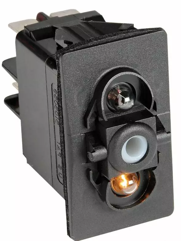 Katkaisija ON-OFF-ON tupla LED - Veneen Katkaisijat - D440279 - 1