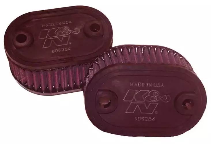 K&N Ilmasuodatin VN750 86-06 - Moottoripyörän ilmansuodattimet - D65489 - 1