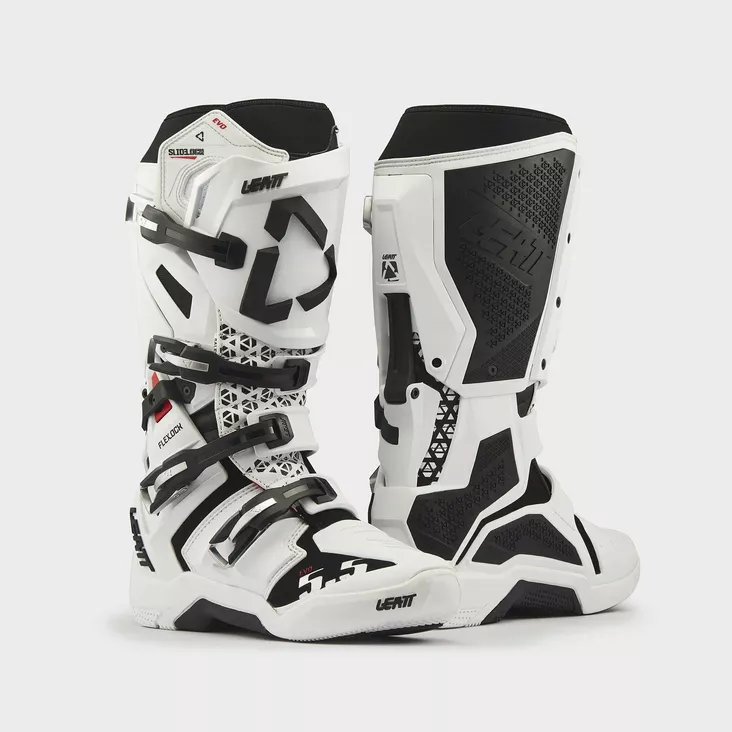Leatt Ajosaapas Moto 5.5 FlexLock Evo Valkoinen - Offroad ajosaappaat - D554959 - 1