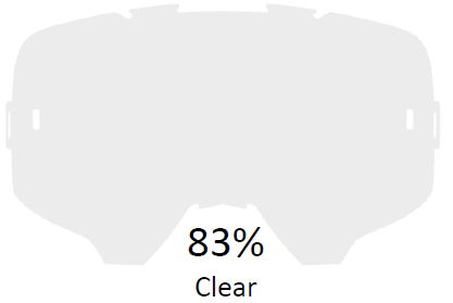 Leatt Linssi Clear 83% - Ajolasien linssit & varaosat - D257849 - 1