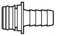 Liitin suoraØ 14mm - Veneen LVI - D123899 - 1