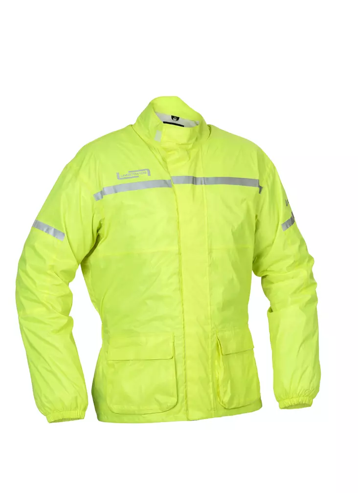Lindstrands sadetakki Sidvallen jacket HV keltainen - Moottoripyöräilijän sadevaatteet - D486159 - 1