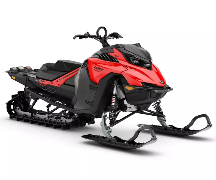 LYNX 26 SHREDDER CORE 3700 600R E-TEC ES 64MM POWDERMAX VIPER RED / BLACK - Lynx Syvä lumi 2026 - 139359 - 1