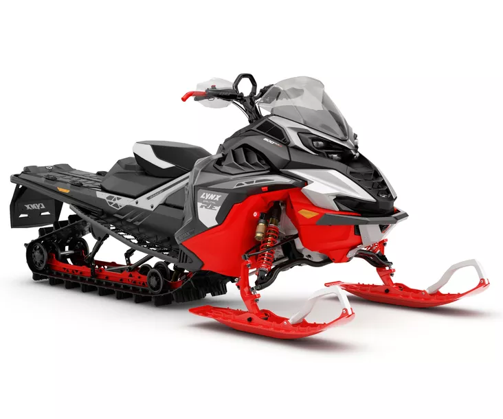 Lynx 27 Brutal RE 3900 900 ACE Turbo R 10,25" 64mm PowderMax Viper Red / Black - Lynx moottorikelkka 2027 -mallisto - 144349 - 1