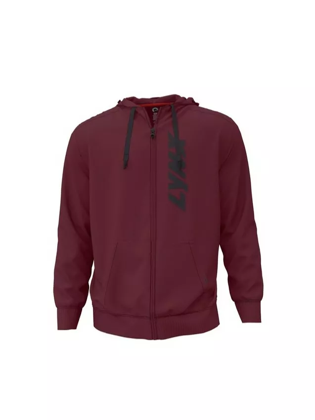 Lynx Signature Zip-Up Hoodie Wine - Lynx Vapaa-aika - 136539 - 1