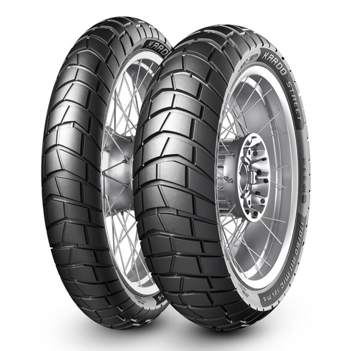 Metzeler Karoo Street 130/80 R 17 M/C 65V M+S TL Re - Renkaat, Adventure-Enduro - D288159 - 1