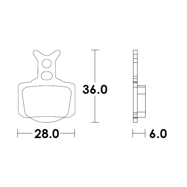 Moto-Master Brakepads KTM: front+rear SX50 24-.. - Moottoripyörän jarrupalat - D502819 - 1