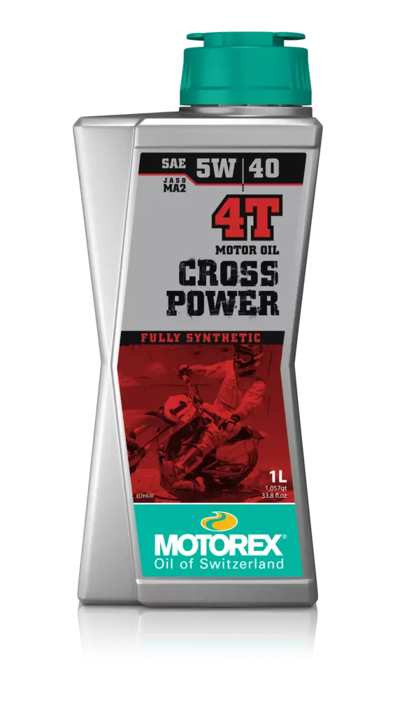 Motorex Cross Power 4T 5W/40 1 ltr (10) - 4-tahtiöljyt - D379409 - 1