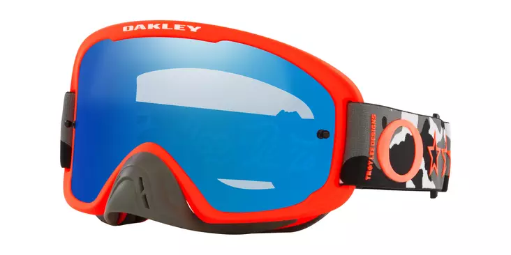 Oakley Goggles O Frame 2.0 Pro MX Tld Black Camo Black Ice Iridium - Offroad ajolasit - D447719 - 1