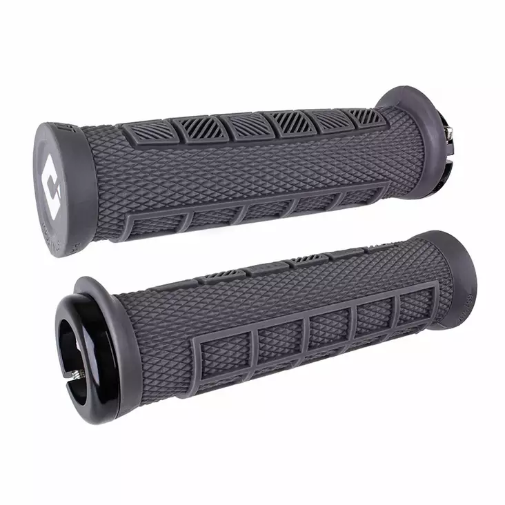 ODI Elite PRO V2.1 E-MTB Lock-On Grip 130mm Graphite/Black - Moottoripyörän kahvakumit - D510239 - 1