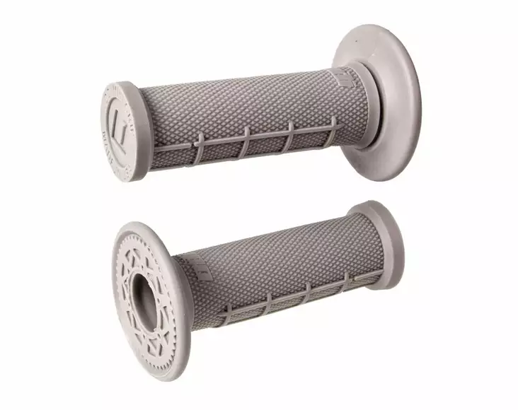 ODI Glue-On Grip Mini-MX Half-Waffle Single-Ply Grey - Soft - Moottoripyörän kahvakumit - D509939 - 1