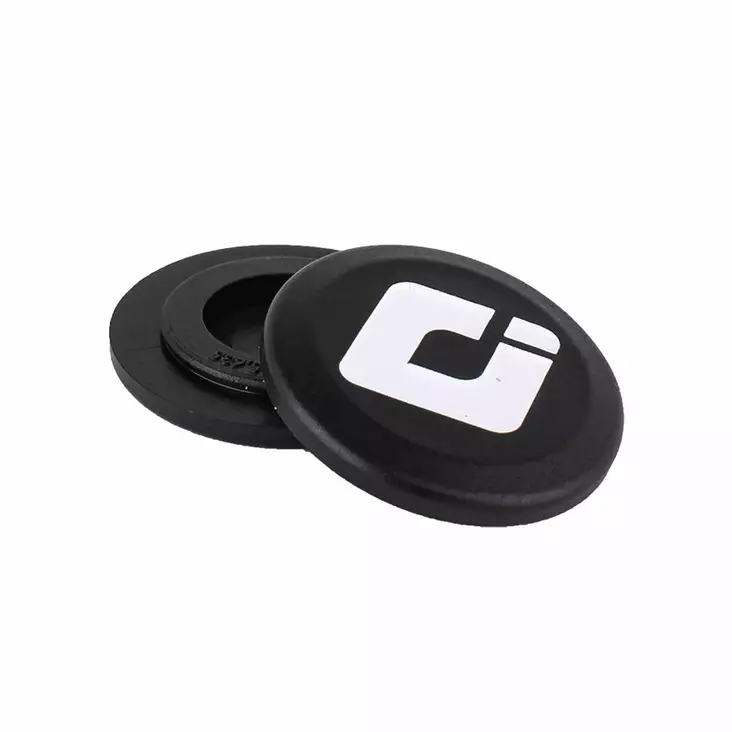 ODI Snap Cap Replacements Black - Moottoripyörän kahvakumit - D510279 - 1