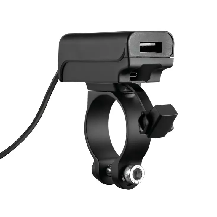Optiline Trek X USB charger with double USB socket (USB A + USB C) rainproof - Moottoripyörän matkapuhelintarvikkeet - D501649 - 1