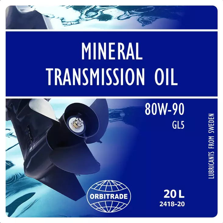 Orbitrade Gear oil mineral 80W-90 20L Bag in box - Marineöljyt & lisäaineet - D332349 - 1