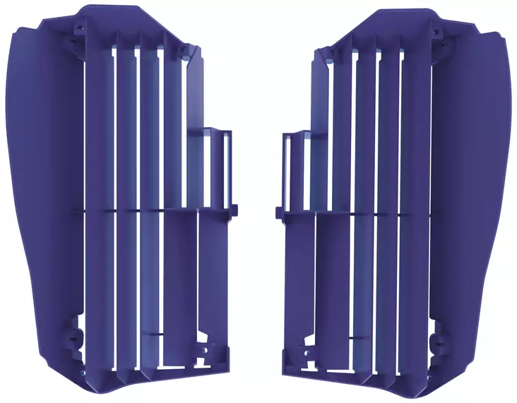 Polisport jäähdyttäjän ritiläpari YZ450F 18-22 YZ250F 19-23 sininen (7) - Moottoripyörän jäähdyttimen suojat - D257129 - 1