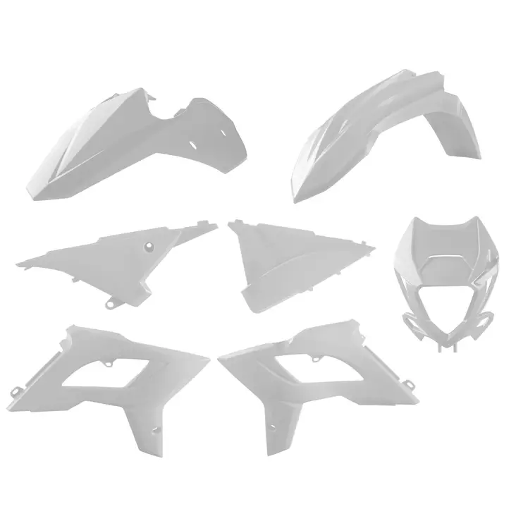 Polisport Plastic Kit Restyling BETA RR 2T/4T (13-17) WHITE (1) - Moottoripyörän muovisarjat - D417299 - 1