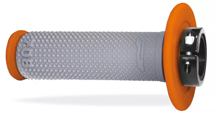 Progrip Tupet SCS 708, oranssi/harmaa sis.kaasukapula - Moottoripyörän kahvakumit - D467849 - 1