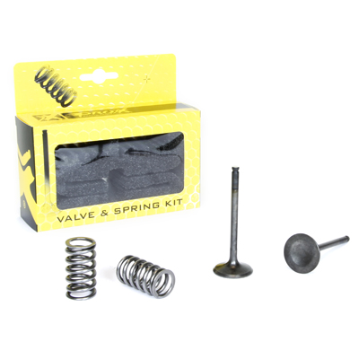 ProX Steel Exhaust Valve/Spring Kit YZ/WR450F '03-09 - Moottoripyörän kannen venttiilit - D137949 - 1