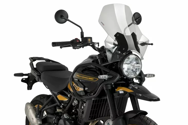 Puig Adjustable Touring Windscreen For Royal Enfield Hi - Moottoripyörän tuulisuojat - D523679 - 1