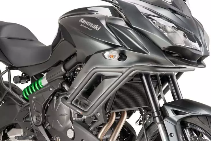 Puig Engine Guards Kawasaki Versys 650 15-18' C/Black - Moottoripyörän kaatumaraudat - D301179 - 1