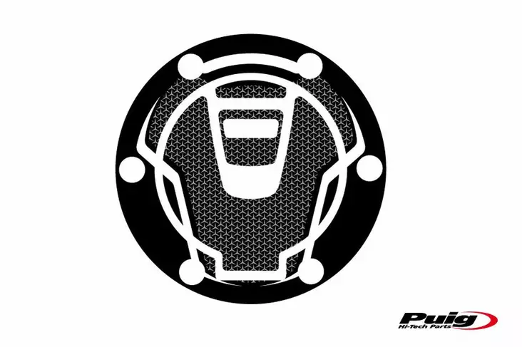 Puig Fuel Cap Cover Mod. Naked Ktm C/Grey - Moottoripyörän tarrasarjat - D302579 - 1