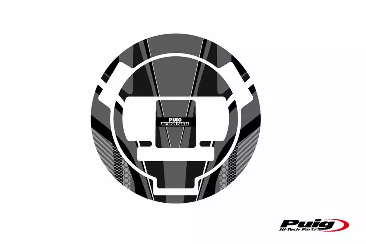 Puig Fuel Cap Cover Radical Bmw C/Grey - Moottoripyörän tarrasarjat - D299469 - 1