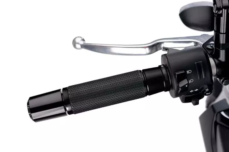 Puig Grips By Pair Puig Hi-Tech Ascent C/Black - Moottoripyörän kahvakumit - D299539 - 1