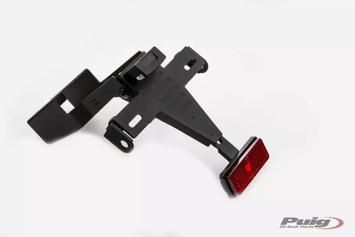 Puig License Support Ktm 125 Duke 17-18' C/Black - Moottoripyörän kilven kiinnikket - D269649 - 1