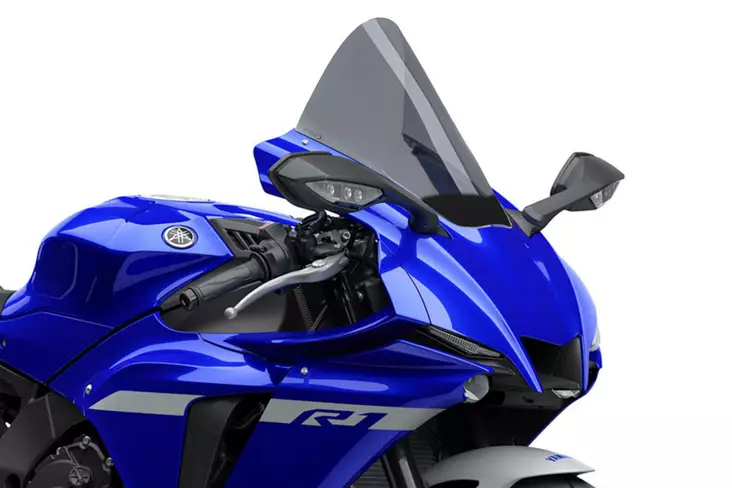 Puig R-Racer Screen Yamaha Yzf-R1 20' C/Dark Smoke - Moottoripyörän tuulisuojat - D357939 - 1