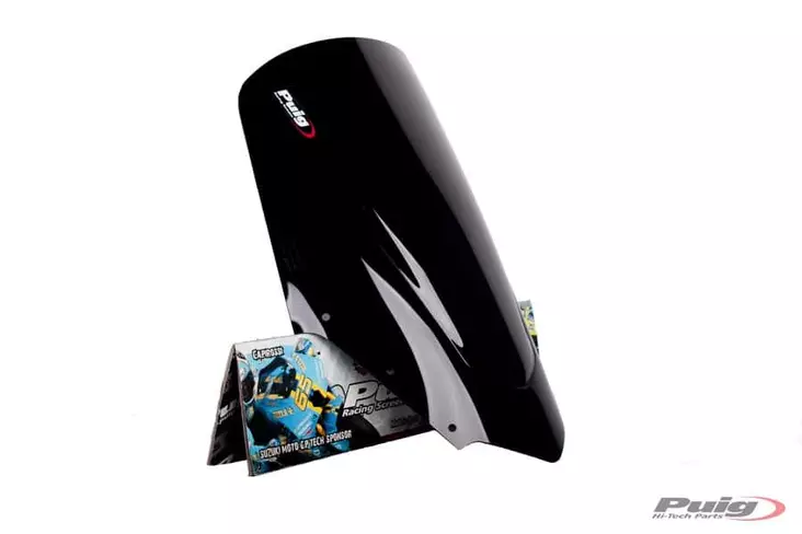 Puig Racing Screen Yamaha Fazer 06-16 C/Black - Moottoripyörän tuulisuojat - D297669 - 1