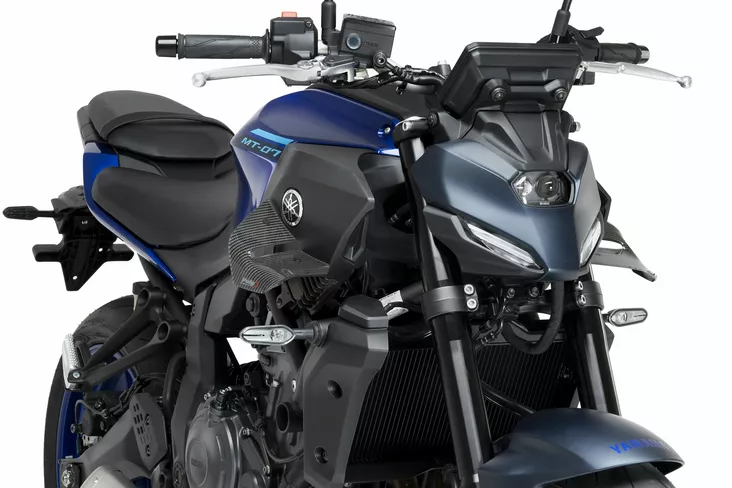 Puig Spoilers D12 Yamaha Mt-07 25' C/Carbon Look - Moottoripyörän katteet & tuulenohjaimet - D539849 - 1