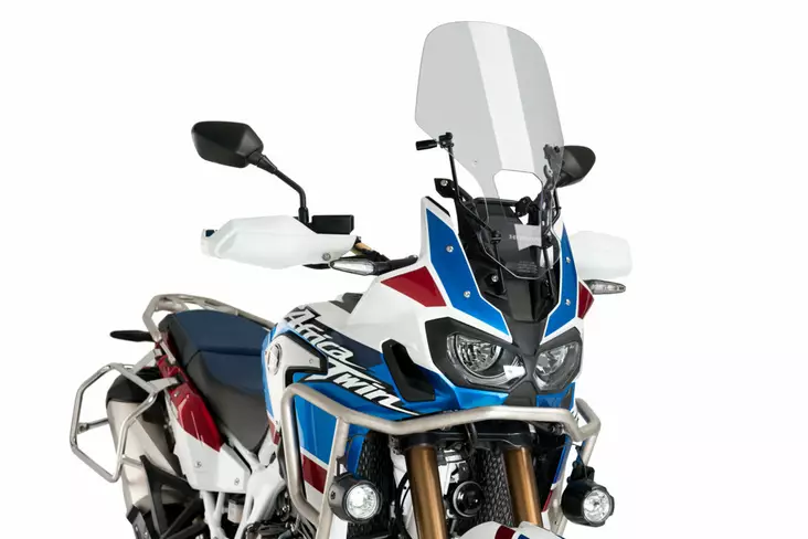 Puig Touring Screen + Mem Crf1000L Africa Twin 16'-19' - Moottoripyörän tuulisuojat - D357789 - 1