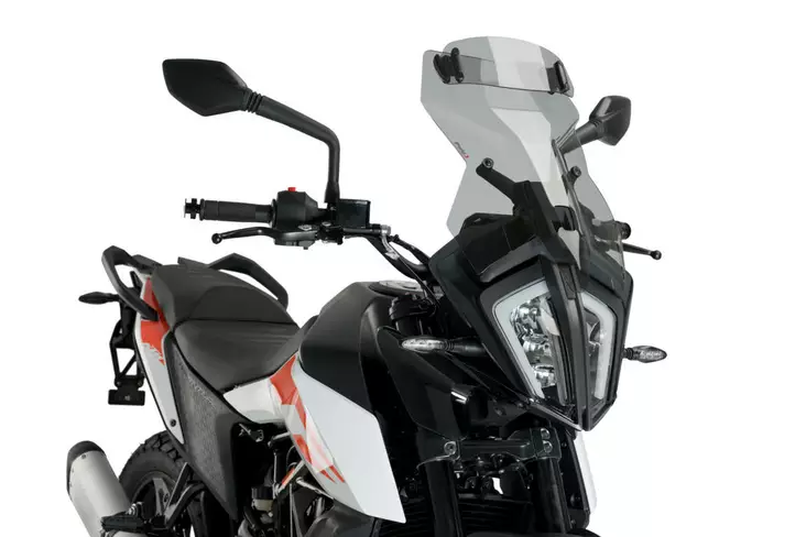 Puig Touring Screen/Visor Ktm 390 Adventure 20' C/Smoke - Moottoripyörän tuulisuojat - D407029 - 1