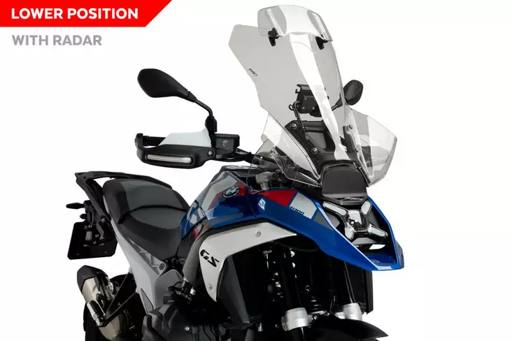 Puig Touring Screen W/Visor Without Acc/Radar Bmw R1300 - Moottoripyörän tuulisuojat - D503409 - 1