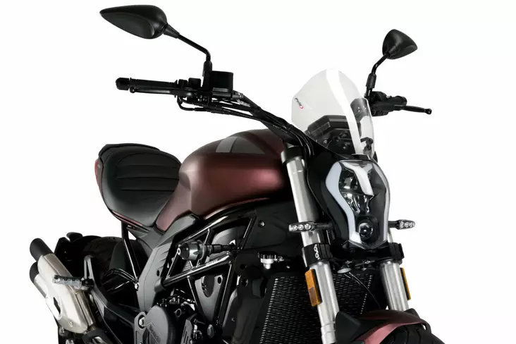 Puig Wind. New Generation Benelli 502C C/Clear - Moottoripyörän tuulisuojat - D357779 - 1