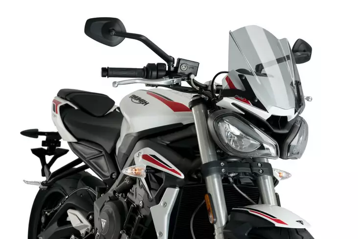 Puig Windshield New Gen. Sport Triumph Street Triple S 20' - Moottoripyörän tuulisuojat - D406889 - 1