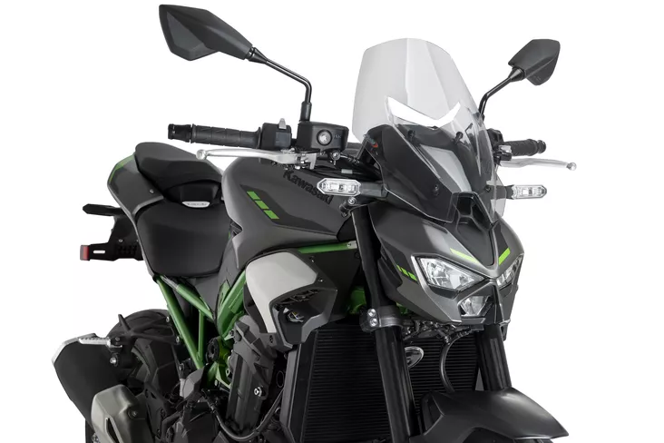 Puig Windshield New Generation Touring Kawasaki Z900 25 - Moottoripyörän tuulisuojat - D536979 - 1